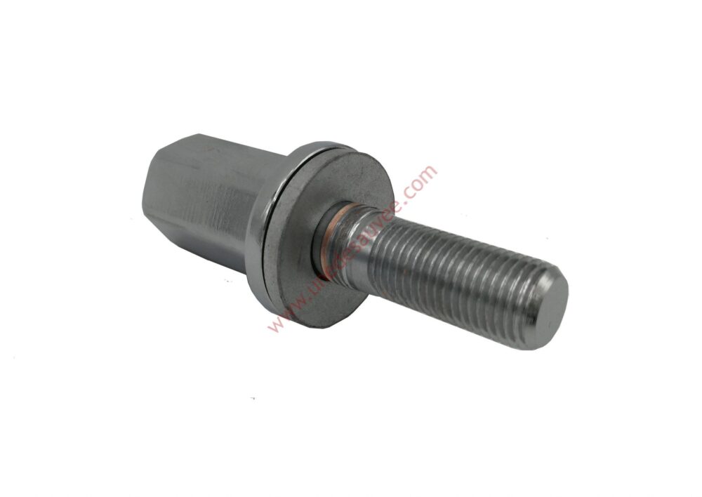 GOUJON DE ROUE LONG CHROMÉ POUR JANTES ALUMINIUM PEUGEOT 205 GTI CTI 1.6 – Image 3