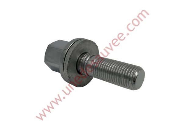 GOUJON DE ROUES CHROMÉ MÉTALLIQUE POUR JANTES ALUMINIUM PEUGEOT 309 205 GTI CTI 1.9 GTI 16