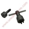KIT BOULONS + CLEF POUR CACHES JANTES TURBINE RENAULT CLIO 16S 21 2L. TURBO