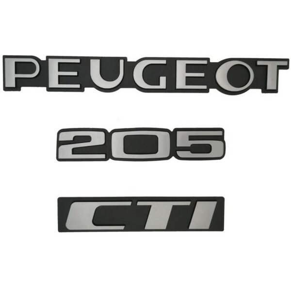 kit-3-logos-peugeot-205-cti-noir-et-gris-monogramme-pour-peugeot