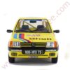 PEUGEOT 205 RALLYE PTS 1990 1.3 118 VOITURE MINIATURE SOLIDO TOUR DE CORSE JAUNE SHELL
