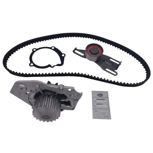 KIT COMPLET DISTRIBUTION - GALET TENDEUR - JOINT - POMPE A EAU POUR PEUGEOT 309 205 GTI CTI AVANT 1992