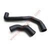 DURITES AIR TURBO SILICONE RENAULT SUPER 5 GT TURBO PHASE 1 NOIR AVEC PRESSOSTAT KIT DE 2