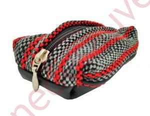 PORTE MONNAIE PEUGEOT 205 GTI CTI 1.6 TISSU MONACO ET GRIS UNI