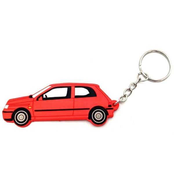 PORTE-CLEFS RENAULT CLIO 16S - 16V ROUGE ÉTRUSQUE - RENAULT SPORT