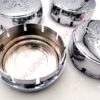 KIT DE 4 CENTRES DE ROUE AMIL CABOCHON DE JANTES EN ALUMINIUM 5 OU 6 POUCES POUR PEUGEOT 104