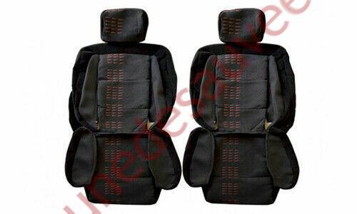 Garnitures sièges avant/banquette arrière en tissu fanion rouge Renault 5 GT 