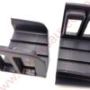 KIT DE 2 SUPPORTS DE BOUTON LEVE - VITRE NOIR POUR VIDE POCHE DE PEUGEOT 309 205 GTI CTI RALLYE TD GTI 16