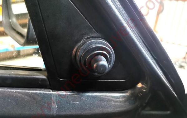 KIT DE 2 SOUFFLETS DE PROTECTION DE REGLAGE INTERIEUR POUR RETROVISEUR VITALONI PEUGEOT 205 GTI CTI RALLYE