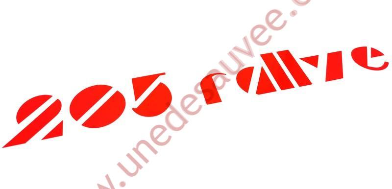 AUTOCOLLANT STICKER - LOGO