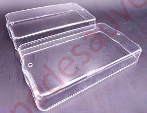 KIT DE 2 CACHES BLANC POUR PROTECTION DES VITRES DE LONGUE PORTÉE DE PEUGEOT 205 GTI CTI TD ROLAND GARROS ET AUTRES 205