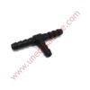 RACCORD EN T - CONNECTEUR DIAMETRE 5 MM POUR LAVE GLACE - POMPE ET GICLEUR DE PEUGEOT RENAULT CITROËN