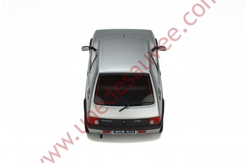 PEUGEOT 205 GTI 1.6 GRIS FUTURA 1984 PHASE 1 - 1/12 VOITURE