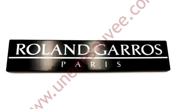 AUTOCOLLANT - STICKER POUR LOGO ROLAND GARROS PARIS DE PEUGEOT 205 ROLAND GARROS