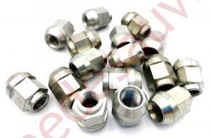 KIT DE 16 ECROUS DE ROUE POUR JANTE PTS SPEEDLINE 6.75 SL434 PEUGEOT 106 306 309 205 GTI CTI 1.9 GTI 16 RALLYE