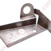 TÔLE DE RÉPARATION DU BAS D'AILE ARRIÈRE GAUCHE POUR FIXATION DU PARE-CHOC DE PEUGEOT 205 GTI CTI RALLYE