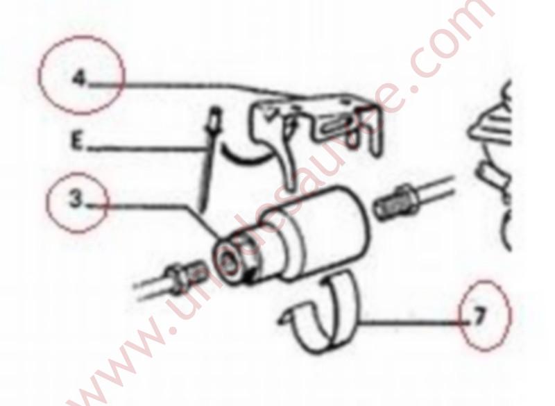 SUPPORT LIMITEUR FREIN PEUGEOT 205 GTI CTI RALLYE - Une de Sauvée