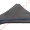 Soufflet Levier De Vitesse Cuir Noir Coutures Bleue PEUGEOT 309 GTI - GTI 16
