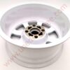 JANTES PTS DE COULEUR BLANCHE SPEEDLINE 6.75 SL434 + CENTRE DE ROUE PTS POUR PEUGEOT 106 306 309 205 GTI CTI GTI 16 RALLYE