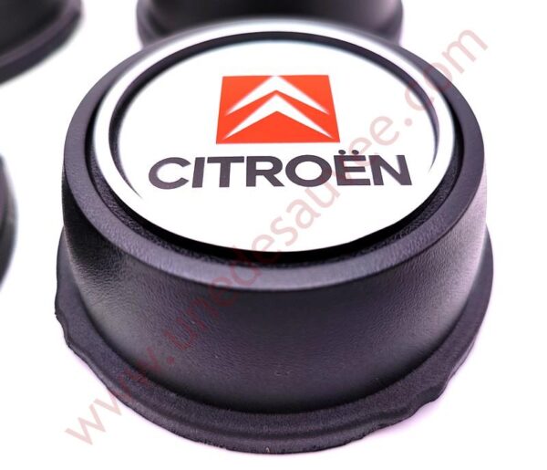 KIT DE 4 CENTRES DE ROUE CITROËN CABOCHON DE JANTES TÔLE POUR PEUGEOT AX GTI 