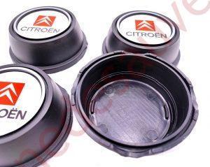 KIT DE 4 CABOCHONS POUR ROUES ALUMINIUM JAUNE PEGASE - Accessoires  Spécialiste Citroen