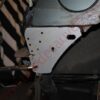 TÔLE DE REPARATION POUR SUPPORT DE PARE-CHOCS ARRIERE POUR RENAULT SUPER 5 GT TURBO