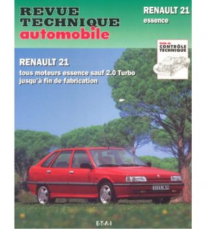 REVUE TECHNIQUE AUTOMOBILE RTA RENAULT 21