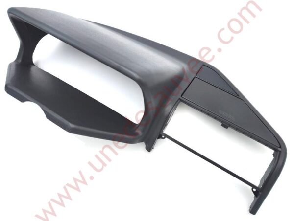 KIT COMPLET CASQUETTE DE COMPTEUR AVEC TRIANGLE ET MONNAYEUR GRIS POUR TABLEAUX DE BORD DE PEUGEOT 205 GTI CTI RALLYE TD ROLAND GARROS XS