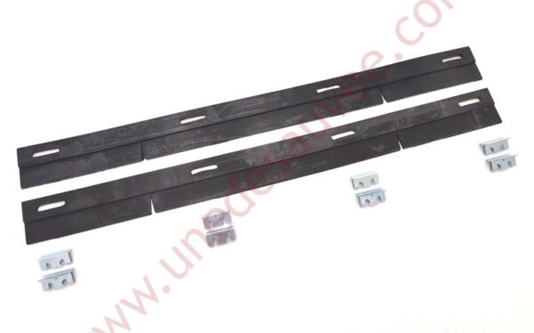 KIT DE 2 JOINTS - BAVETTES EN CAOUTCHOUC POUR PARE CHOCS AVANT DE PEUGEOT 205 GTI CTI RALLYE ROLAND GARROS