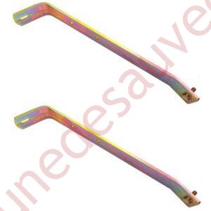 KIT DE 2 PATTES POUR SUPPORT DE PARE-CHOCS AVANT DE PEUGEOT 205 GTI CTI RALLYE
