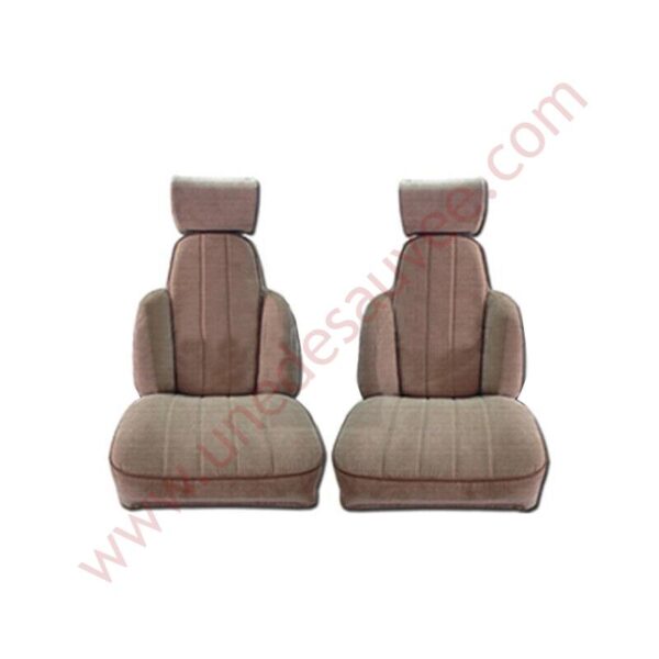 GARNITURES DE SIÈGES TOUS TISSU COTELE BEIGE RENAULT 5 TURBO 2 HABILLAGE - COIFFE - SELLERIE COMPLETE