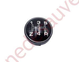 PASTILLE BOMBEE BE3 LISSE GRISE POUR POMMEAU DE LEVIER DE VITESSE POUR PEUGEOT 205 GENTRY 405 MI16 309 GTI 16S