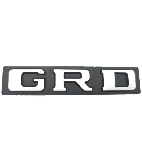 LOGO GRD POUR PEUGEOT 205 DIESEL MONOGRAMME NOIR - GRIS