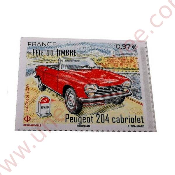 TIMBRE PEUGEOT 204 CABRIOLET 0.97
