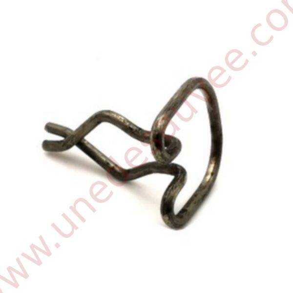 AGRAFE POUR LISERET DE PARE CHOCS AVANT ET ARRIERE EN METAL GALVANISÉ POUR PEUGEOT 205 GTI CTI