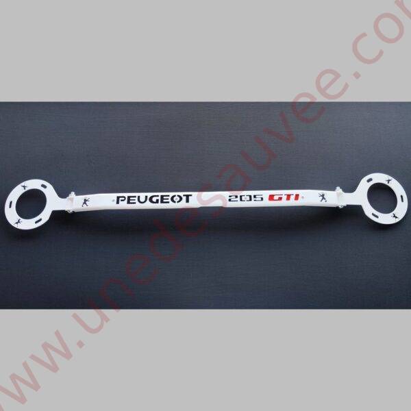 BARRE ANTI RAPPROCHEMENT MOTEUR BLANCHE POUR PEUGEOT 205 GTI 1.6 ET 1.9