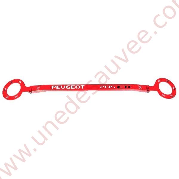 BARRE ANTI RAPPROCHEMENT MOTEUR ROUGE POUR PEUGEOT 205 CTI