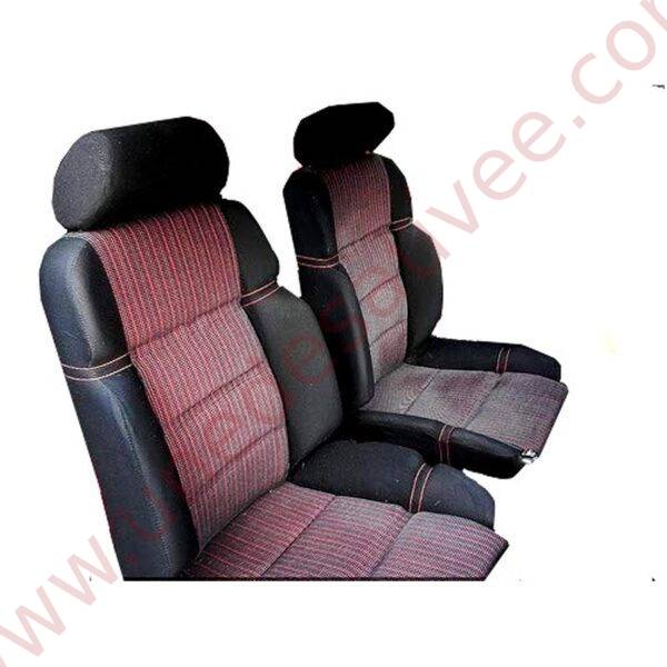 GARNITURES DE SIÈGES TOUS TISSU BIARRITZ PEUGEOT 205 GTI CTI 1.6 HABILLAGE - COIFFES - SELLERIE DEUX SIEGES AVANT
