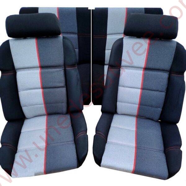 GARNITURES DE SIÈGES TOUS TISSU RAMIER PEUGEOT 205 GTI 1.9 1.6 HABILLAGE - COIFFES - SELLERIE COMPLETE