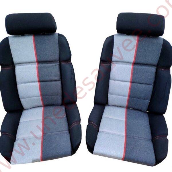 GARNITURES DE SIÈGES TOUS TISSU RAMIER PEUGEOT 205 GTI 1.9 1.6 HABILLAGE - COIFFES - SELLERIE DEUX SIEGES AVANT