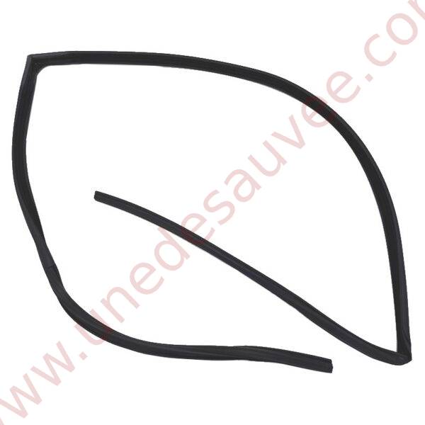 JOINT POUR COULISSE DE VITRE SUR LA PORTE AVANT DROIT DE PEUGEOT 205 GTI RALLYE ROLAND GARROS TD