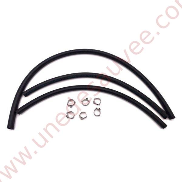 KIT COMPLET DE DURITES D' ESSENCE POUR RESERVOIR D'ALIMENTATION ET DE RETOUR EN CAOUTCHOUC POUR PEUGEOT 309 205 GTI CTI
