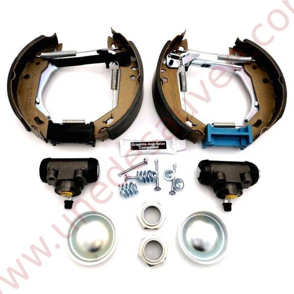 KIT COMPLET DE GARNITURE DE FREIN POUR TAMBOUR ARRIERE POUR PEUGEOT 205 GTI CTI 1.6 RALLYE
