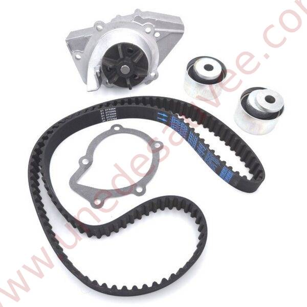 KIT COMPLET DISTRIBUTION - GALET TENDEUR - JOINT - POMPE A EAU POUR PEUGEOT 309 GTI 16