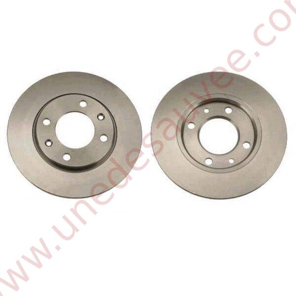 KIT DE 2 DISQUES DE FREIN AVANT POUR PEUGEOT 205 1.6 GTI CTI RALLYE