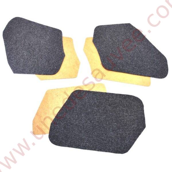 KIT DE 3 PORTILLONS DE COFFRE EN ISORELS GRIS ANTHRACITE POUR PEUGEOT 309 GTI – GTI 16