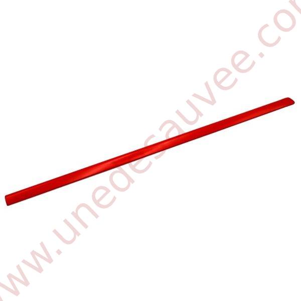 LISERÉS ROUGES BAGUETTES - LISERETS EN ALUMINIUM POUR AILE ARRIERE GAUCHE DE PEUGEOT 205 GTI CTI