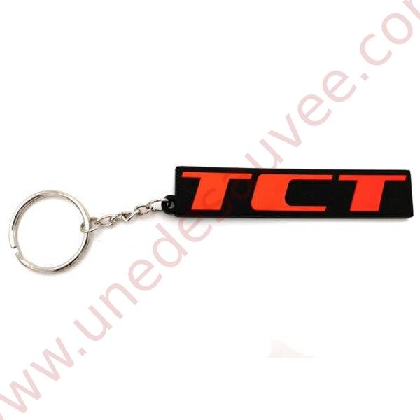 PORTE-CLÉ TCT POUR PEUGEOT 309 205 GTI CTI ROUGE ET NOIR