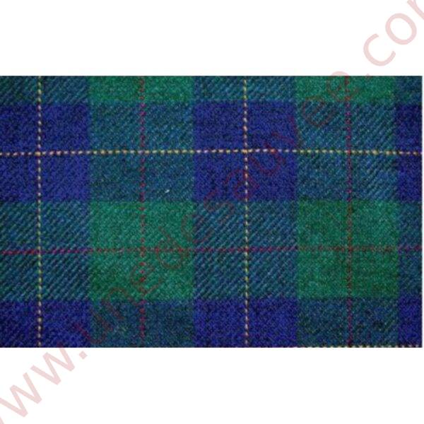 TISSU ECOSSAIS CARREAUX VERT ET BLEU POUR PEUGEOT 106 PARTNER AU MÈTRE