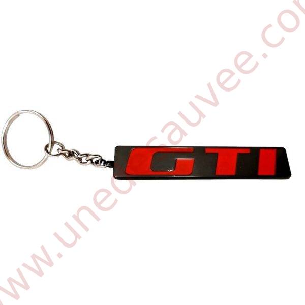 PORTE-CLÉ GTI MÉTALLIQUE PEUGEOT 309 205 GTI CTI RALLYE VOLKSWAGEN GOLF